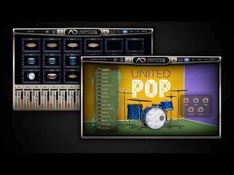 Addictive Drums 2: United Pop ADpak