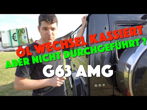 Rip-off at the authorized workshop? G63 AMG Major Inspection