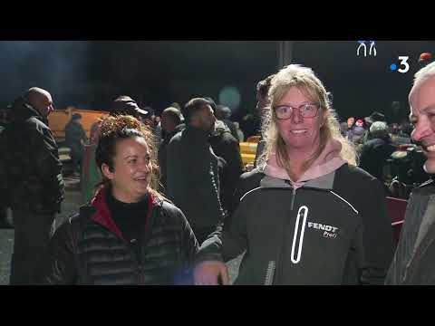 Colère des agriculteurs : à Nîmes-ouest plusieurs centaines de tracteurs bloquent l'A9 depuis jeudi