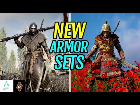 Showcase: The NEW Armor Sets in The Siege of Paris DLC | Assassin's Creed Valhalla
