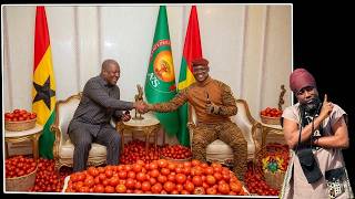 IBRAHIM TRAORÉ Smokes The TOMATO Peace Pipe With GHANA But…