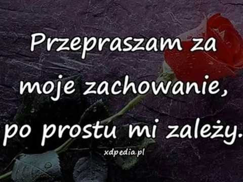 Na przeprosiny...