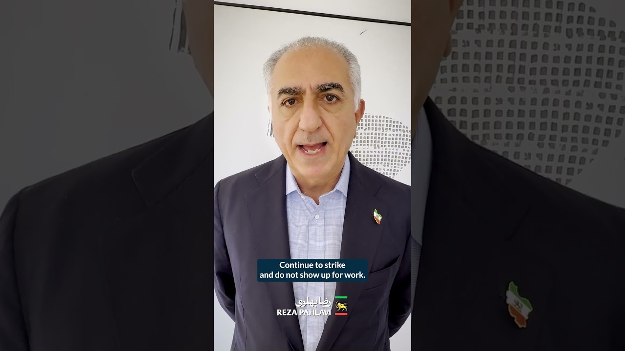 Breaking: Urgent message to Iranians inside Iran from Crown Prince Reza Pahlavi
