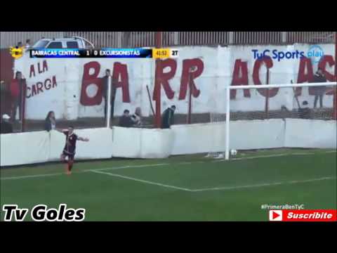 Barracas Central 2 Excursionistas 0 - B Metropolitana 2016/17 (Fecha 33)