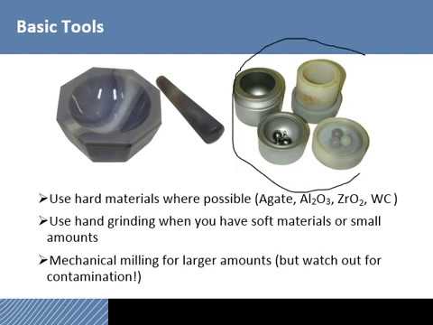 11   X Ray Diffraction   Lecture 5   Sample Prep & Loose Ends