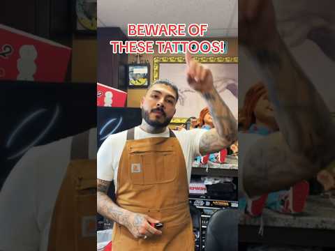 BEWARE of these TATTOOS! #Shorts #Tattoo #TattooArtist #Chicano #FineLine #viral #fyp #tattoovideos