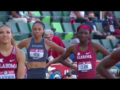 Women's 200m Prelims Heat 5 - USA 2021 Track & Field Olympic Trials