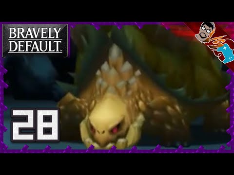 The Land Turtle Boss HURTS | Bravely Default (Part 28) [N3DS]