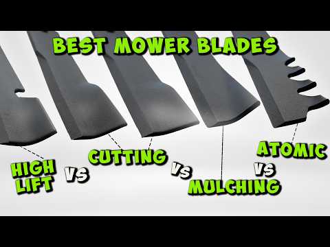 High Lift Mower Blade vs Standard Mower Blade - Grass Types & Advantages