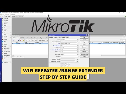 How to Set Up MikroTik Router as a Wifi Repeater / wifi Range Extender | Step-by-Step Guide
