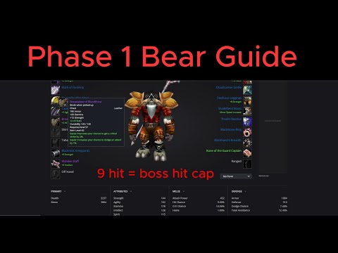 Phase 1 Bear Tank and pre-bis guide | Fresh Classic WoW