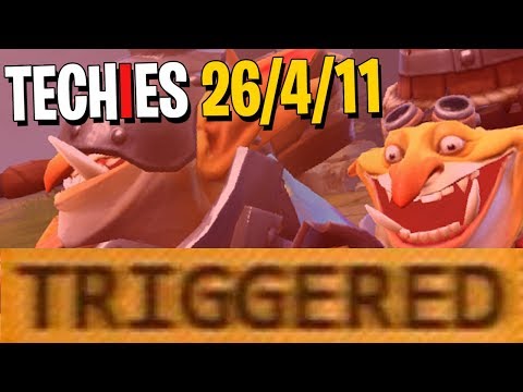 TRIGGERED Techies Carry (26/4/11) - DotA 2