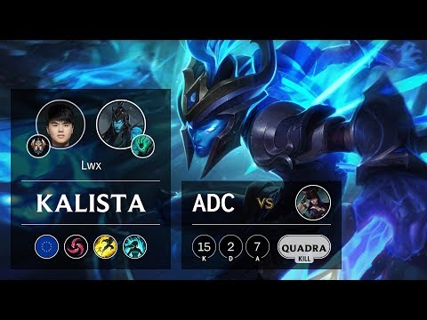 Kalista ADC vs Caitlyn - EUW Challenger Patch 9.20