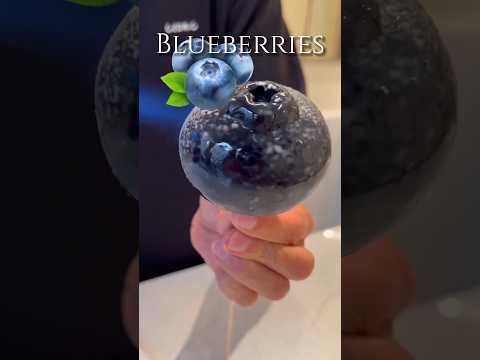 Cedric Grolet | Blueberries mousse #cedricgrolet #dessert #fruit #moussecakeasmr #pastry