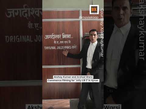 Filming Commences for Jolly LLB 3 in Ajmer as Arshad Warsi and Akshay Kumar Arrive on Set.