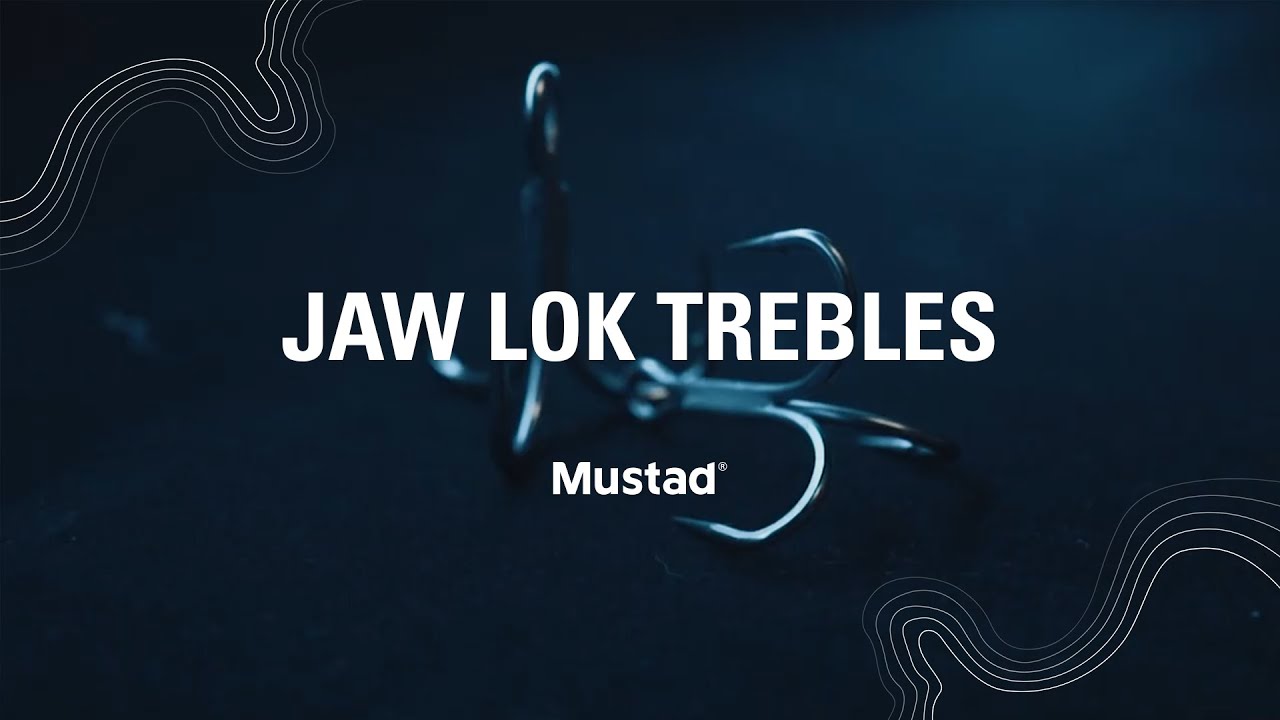 Jaw Lok In-Line Treble Hook - 5X Strong