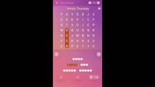 Word Search Pro Daily July 19 2019 | Word Search thirsty thursday