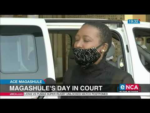 Magashule's day in court