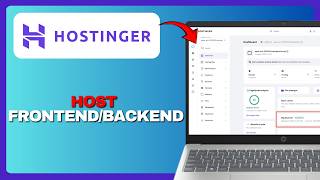 How to Host Frontend and Backend on Hostinger (Full Guide) 2026!