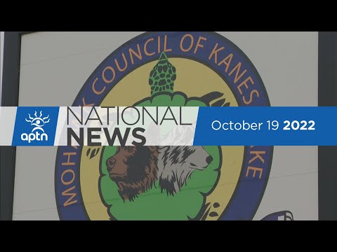 APTN National News October 19, 2022 – Second-degree murder charge, Grand Chief election