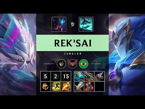 Rek'Sai Jungle vs Hecarim - BR Grandmaster Patch 25.07