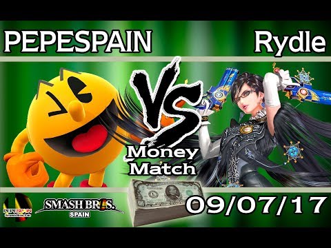 [Money Match] PEPESPAIN (PAC-MAN) vs Rydle (Bayonetta) - Bo5