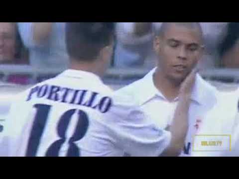 Ronaldo "The Phenom" debut and goal for Real Madrid in 2002.