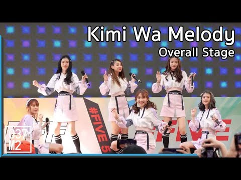190309 BNK48 - Kimi wa Melody Overall Stage @ ASFFF 5 [Fancam 4k 60p]