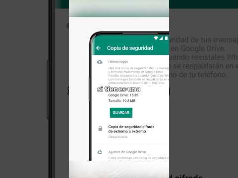  Restaurar tu Historial de Chats desde la Nube 