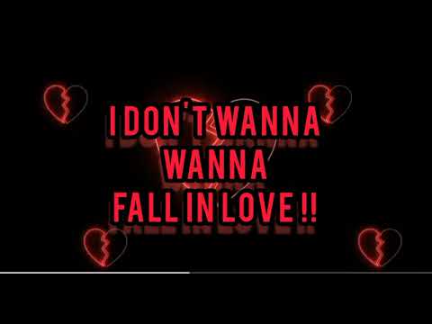 Arez Flow Ft. Neka - I Don't Wanna Fall In Love - Lyric Video