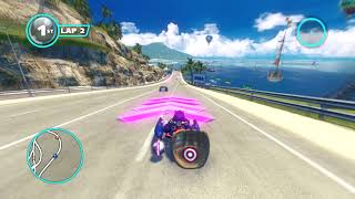 Sonic & All Stars Racing Transformed PC - Outrun Bay w/Metal Sonic (Bonus Video)