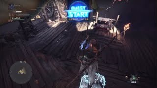 [MHW-ﾓﾝｽﾀｰﾊﾝﾀｰﾜｰﾙﾄﾞ-]　前半、天上天下無双刀の試し斬り。※後半のオマケが本編