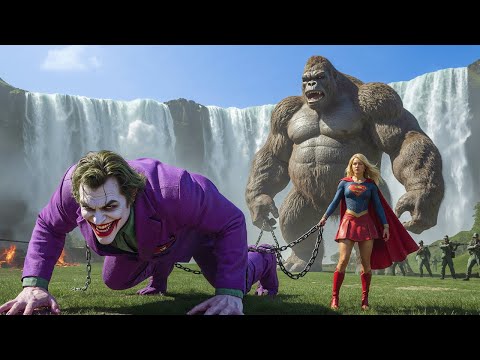 KING KONG vs JOKER: Epic Forest War to Protect the Lion King