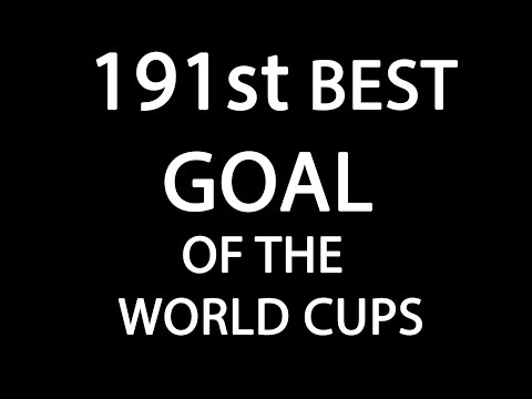 The Czech Lubos Kubic scored the 191st best goal of the World Cups against Costa Rica in Italy 90.