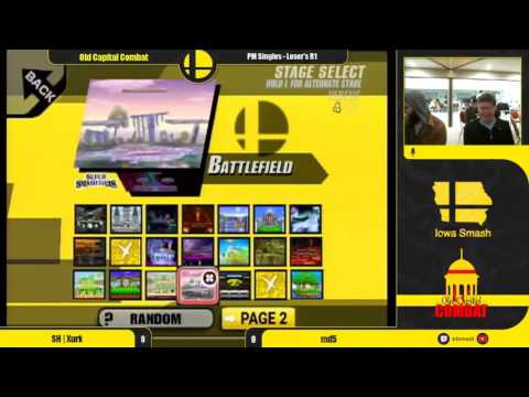OCC Project M Singles - Losers R2 - SH | Xurk (Luigi) vs md5 (Lucario)