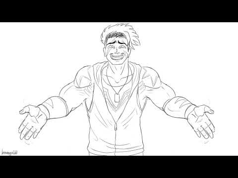 Luke reacts to your STREET FIGHTER 6 Custom Character [but animated]