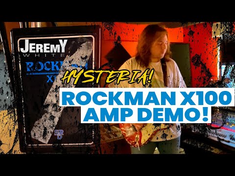 Def Leppard Hysteria Guitar Amp Demo - Rockman X100