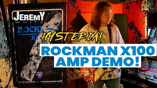 Video thumbnail for Def Leppard Hysteria Guitar Amp Demo - Rockman X100 by Jeremy White
