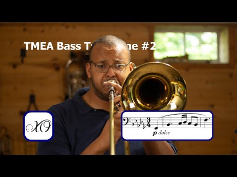 2025-2026 TMEA Bass Trombone Etude #2 Andante Cantabile Blazhevich [SPONSORED BY XO]