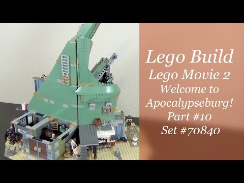 LEGO Movie Welcome To Apocalypseburg Build Part #10 - Set #70840