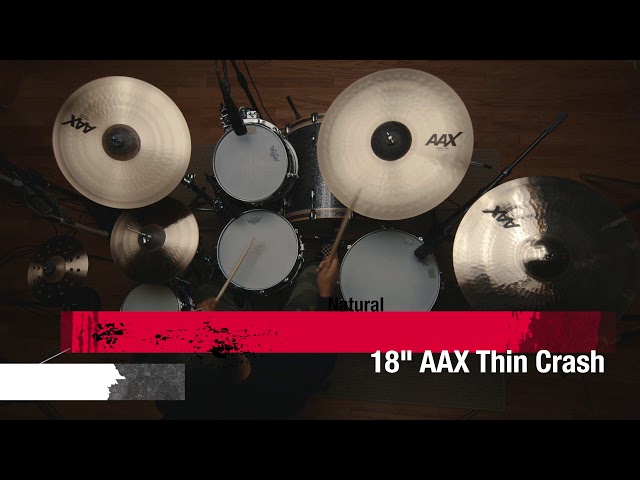 Vidéo teaser pour 18" THIN CRASH AAX
