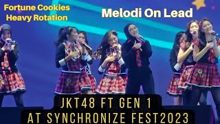 Download lagu JKT48 & Gen 1 at Synchronize Fest 2023 mp3