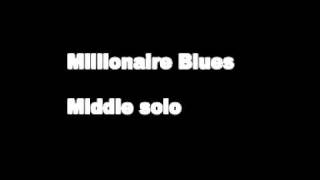 Millionaire Blues - Dire Straits - middle solo - guitar cover