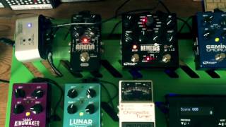 Video thumbnail for New Pedal Board - Source Audio Nemesis, Gemini, Lunar, Hub and SoleMan by Jeremy Varao