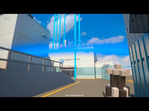 Ion Cannon Beacon in Nuke Map Building Destruction - Teardown