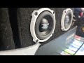 NEW B2 AUDIO RC2 RAMPAGE SUBS PUTTING IN WORK