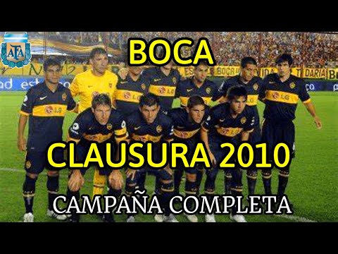 BOCA CLAUSURA 2010 (campaña completa)