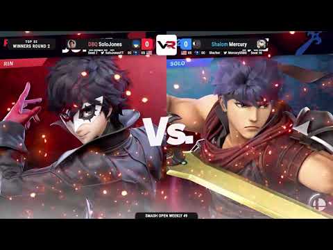 Smash Open 49 Winners R2: SoloJones (Ike) vs Mercury (Joker, R.O.B)