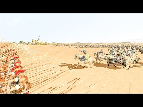 6000 CATAPHRACTS vs 3.000 Greek pikemen | Total War ROME II
