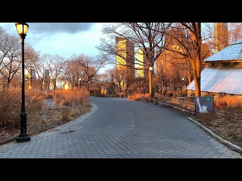 NEW YORK [4K] Manhattan Waterfront + SeaGlass Carousel